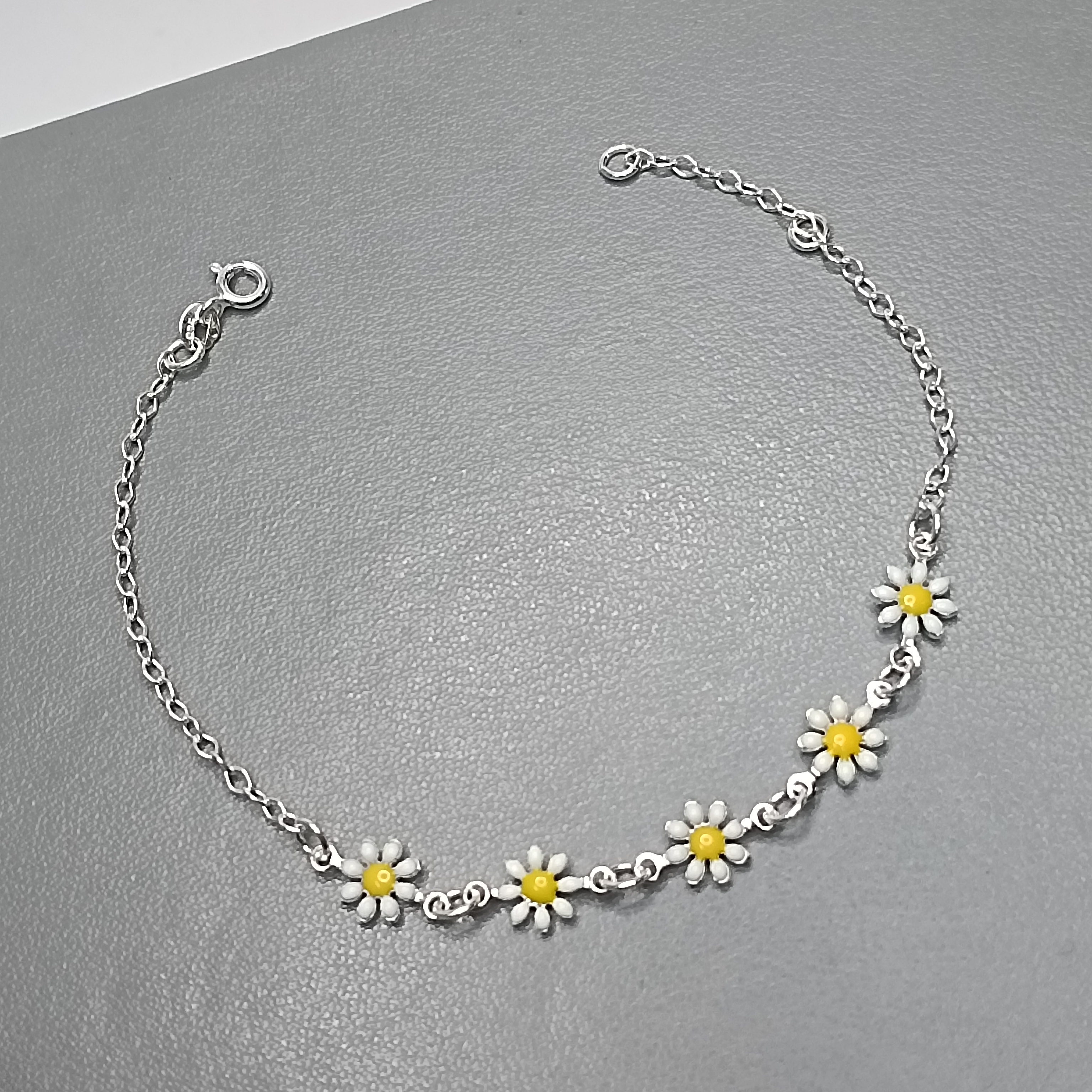 Pulseira 5 Margaridas Meio #PU-89