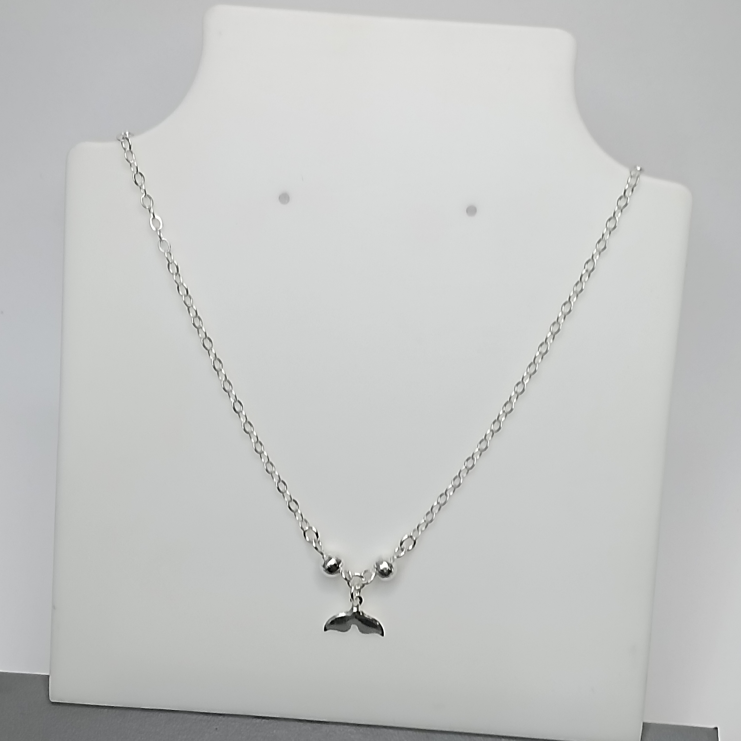 Gargantilha Montagem Choker 2 Bolas Rabo De Sereia Pendente Meio #G2-04