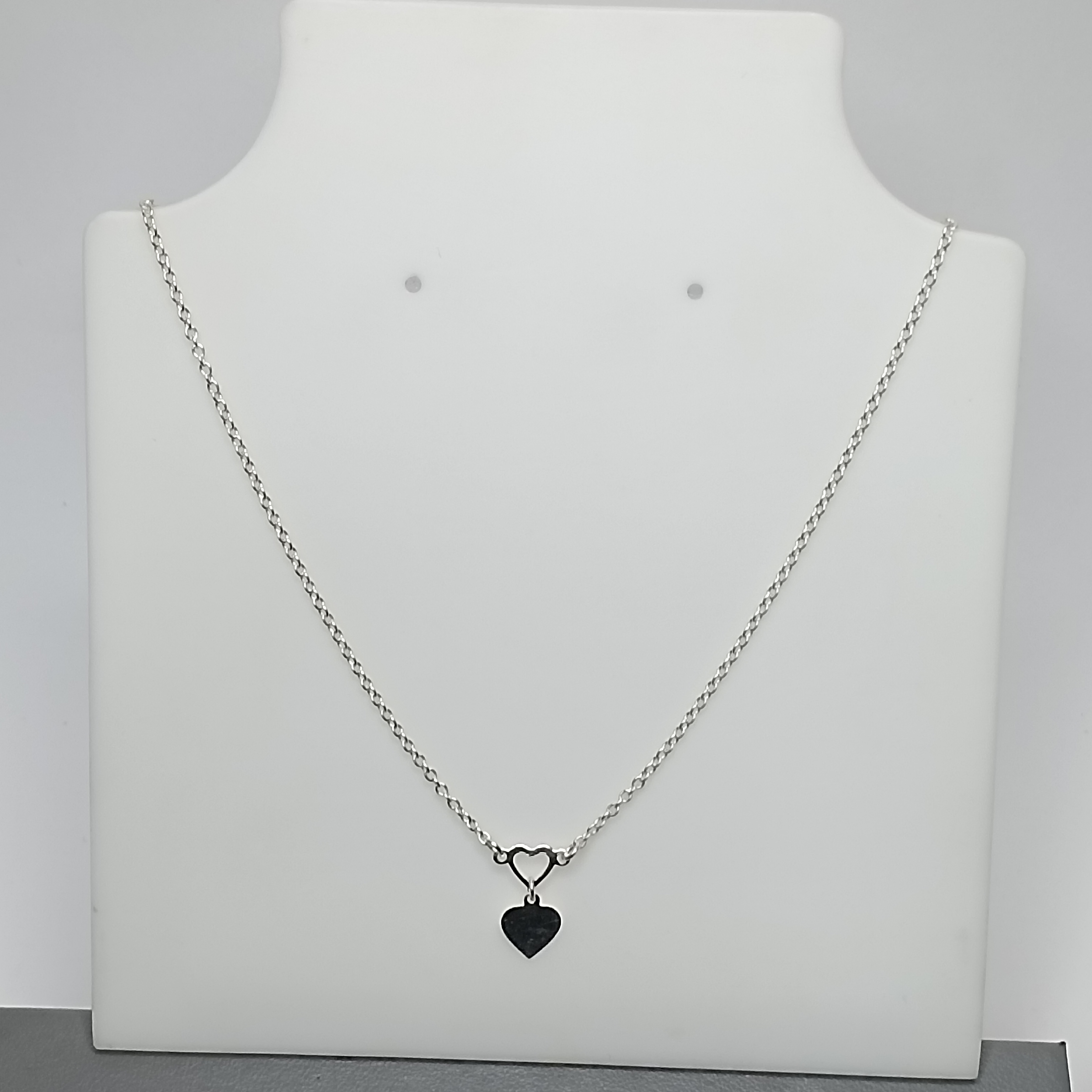 Gargantilha Choker Montagem Coração Vaz. Coração Cheio #G2-09