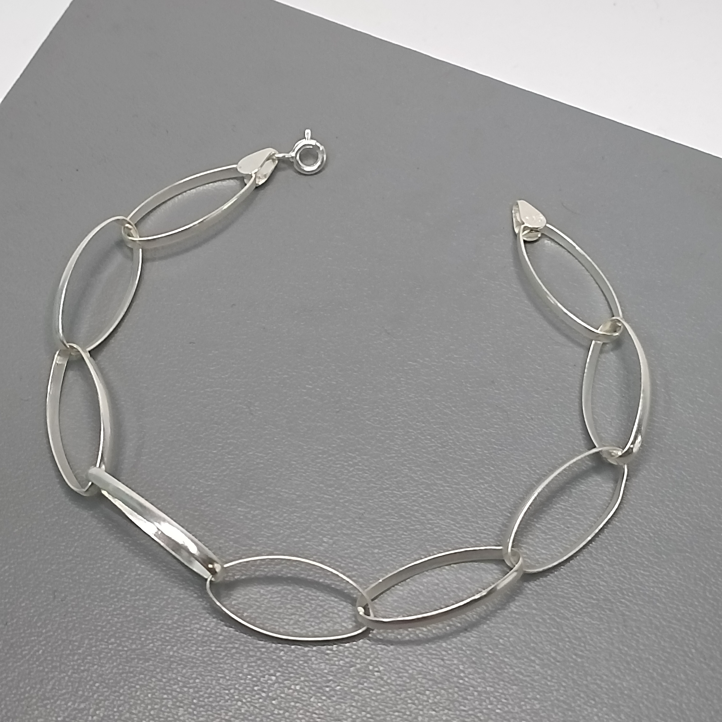 Pulseira Elo Oval Grande Vazado