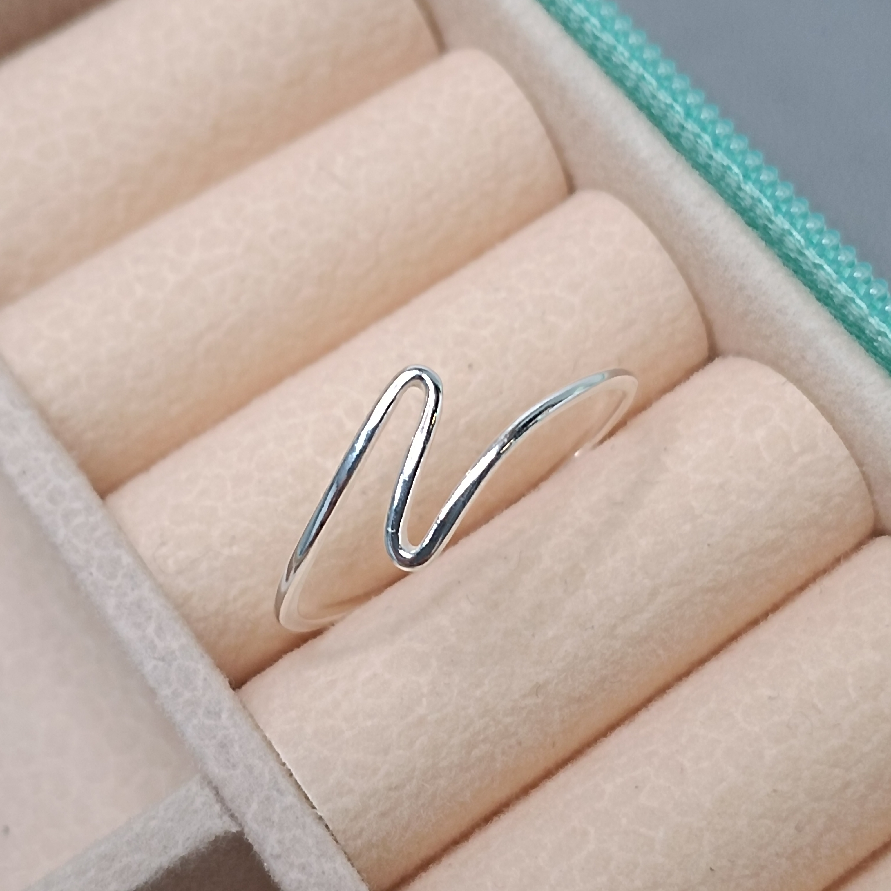 Anel Onda Em Z #AN2-34 (Ref:2267)