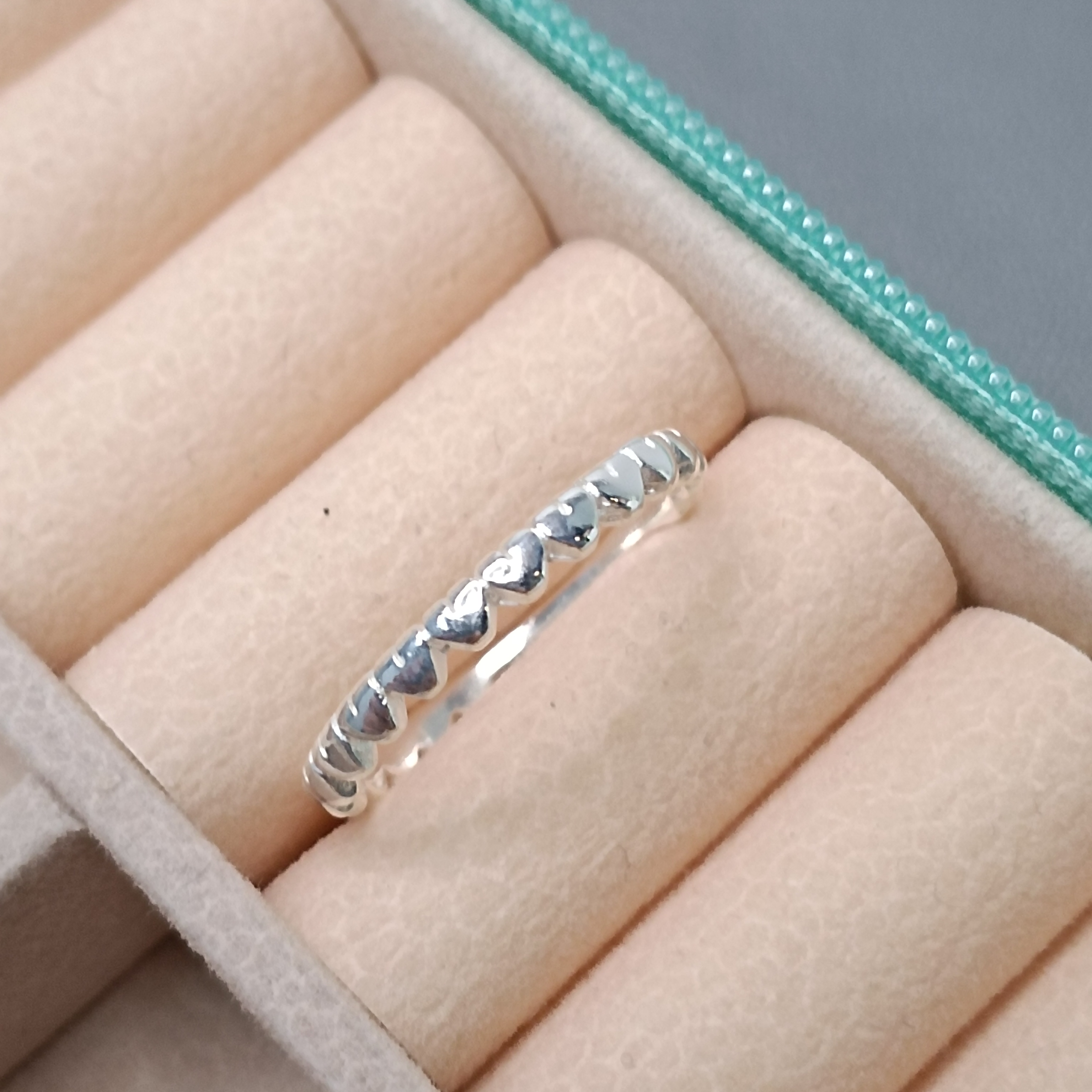 Aliança Aro Todo De Corações Liso #AN2-46 (Ref:2097)