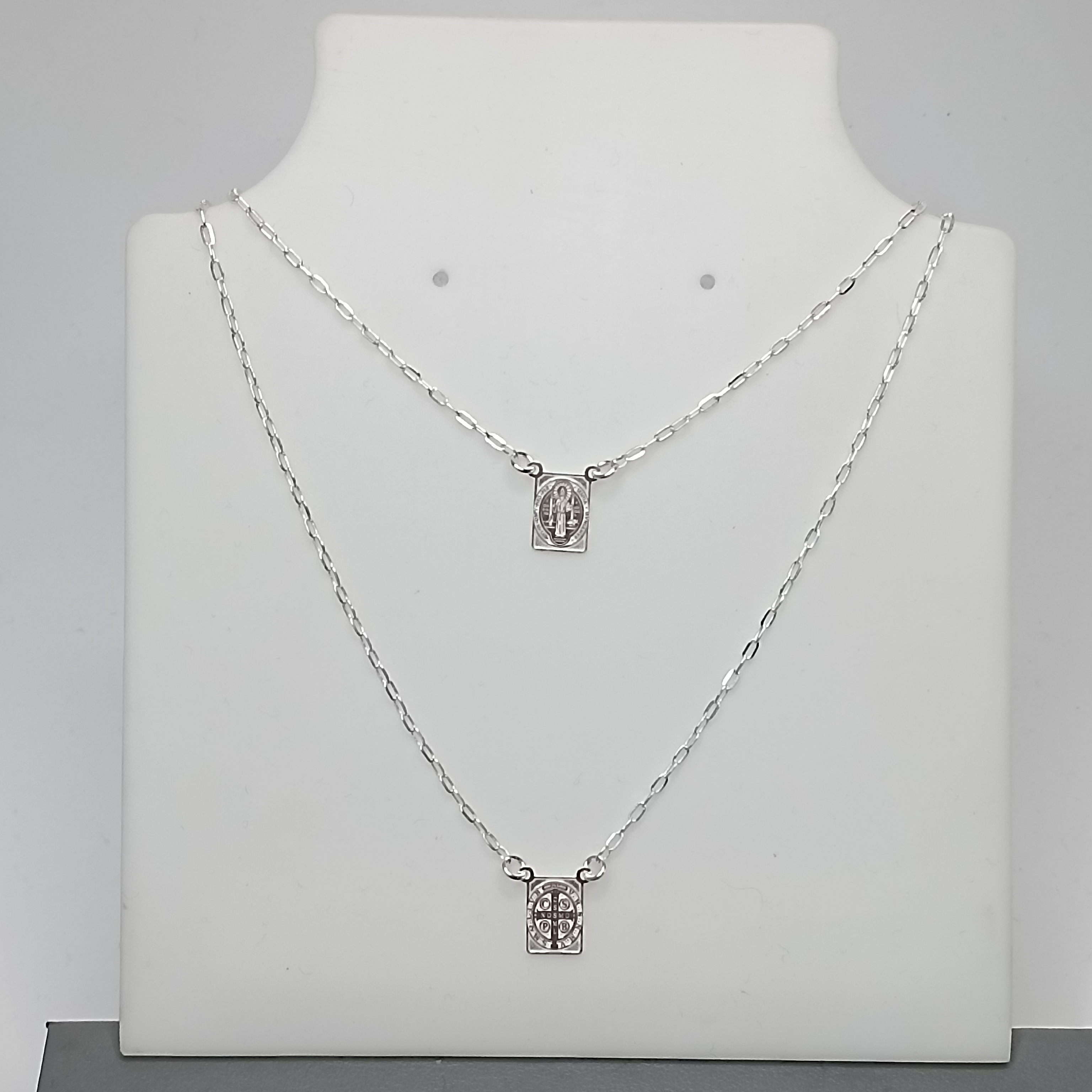 Escapulario São Bento Quadrado 70cm #G4-06